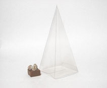 Bonbondoosjes PVC Pyramide