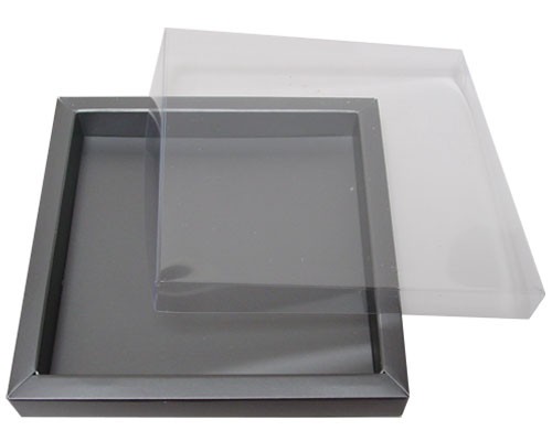 Windowbox 133x133x19mm warmgrey