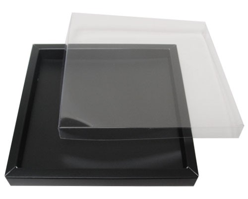 Windowbox 166x166x19mm mat black