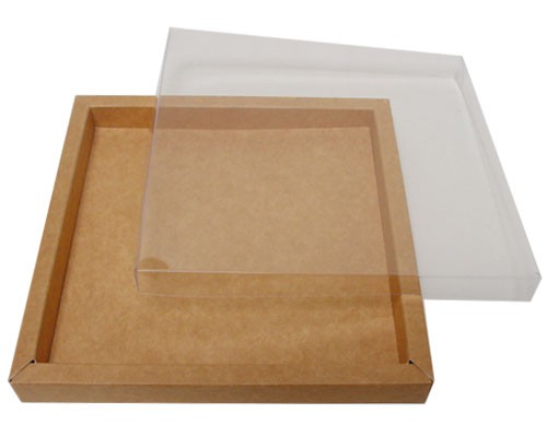 Windowbox 166x166x19mm kraft