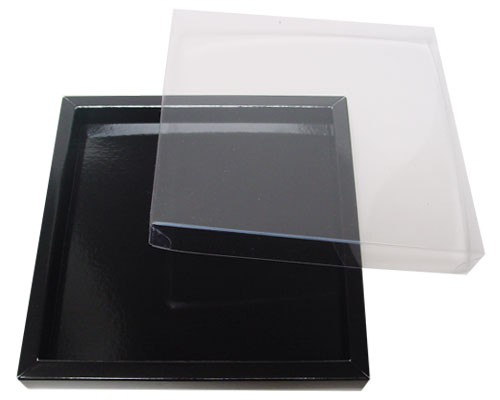 Windowbox 166x166x19mm noir laque