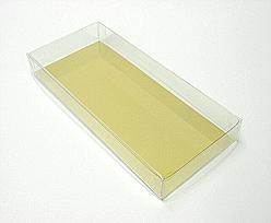 Box PVC L180xW80xH20mm transparant