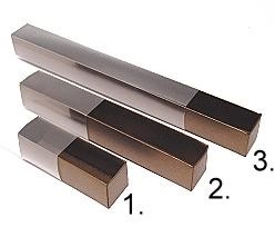 truffelbox 4 112x30x30mm bronztwist