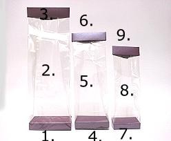 Arosa clip 80mm aubergine