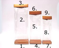 Arosa clip 80mm coppertin