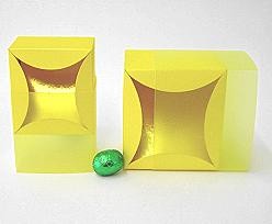 bilbao small 80x80x50mm citrus/yellow