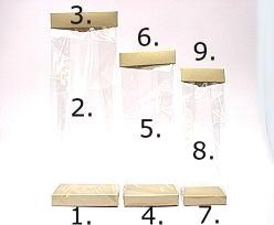 Arosa clip 100mm goldbeige