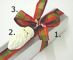 Santahead/ lint symetre red/green