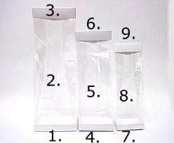 Arosa clip 80mm crystal