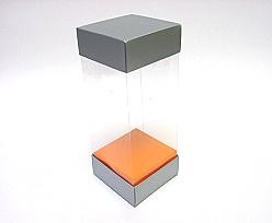 Skylinebox L80xW80xH180mm exterior Monaco silver-orange