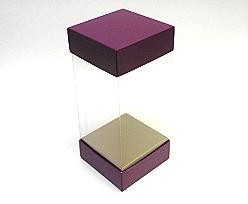 Skylinebox L90xW90xH180mm exterior Djerba purple-copper
