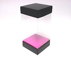 Skylinebox L100xW100xH190mm exterior Paris black-fuchsia