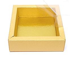 Windowbox 120x120x30mm interior goldyellow