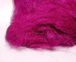 Sisalgras appr. 250 gr. in bag plum