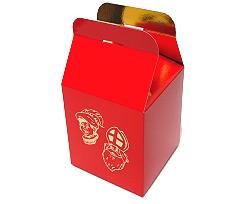 Kubus Sint large 125x125x125mm red lacque