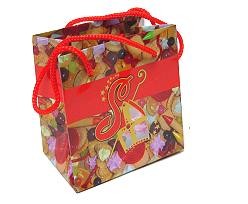 Sugar saint paperbag small red