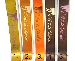 DoubleFaceSatin L Art du Chocolat Brown/Gold
