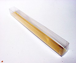 PVC L400xW35xH35mm transparant