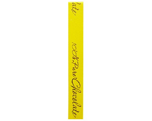 DoubleFaceSatin  100 Pure Chocolate  Yellow/Brown