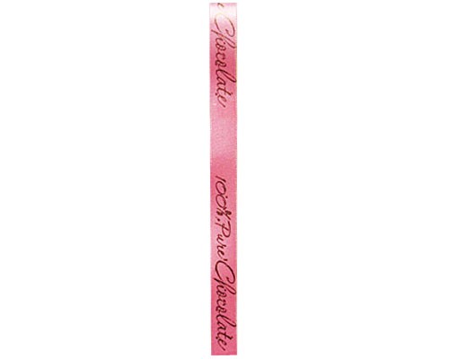 DoubleFaceSatin  100 Pure Chocolate  Pink/Brown