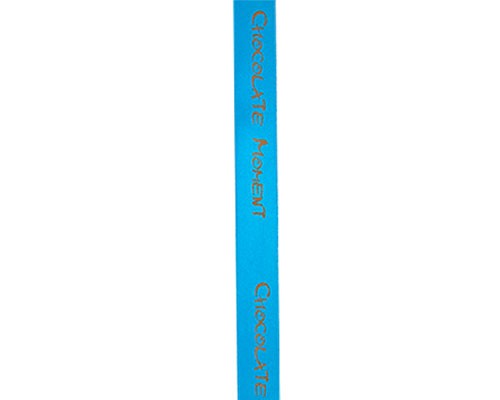DoubleFaceSatin Chocolate Moment Turquoise/Brown
