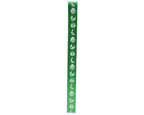 DoubleFaceSatin  EasterGraphic Green
