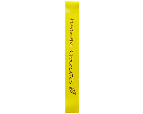 DoubleFaceSatin Handmade Chocolates yellow/brown
