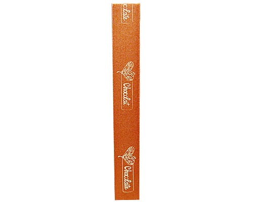 DoubleFaceSatin  Heart Graphic  Amber/Ivory