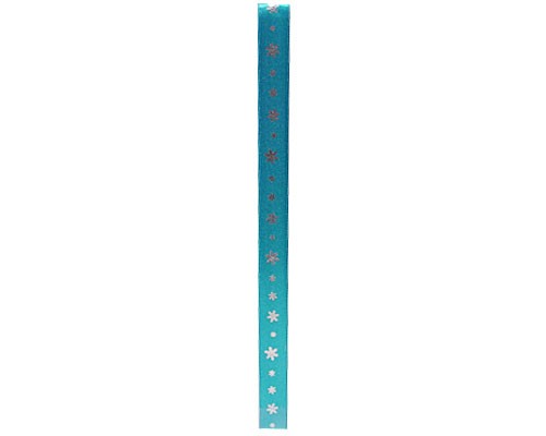 DoubleFaceSatin Icestars Turquoise