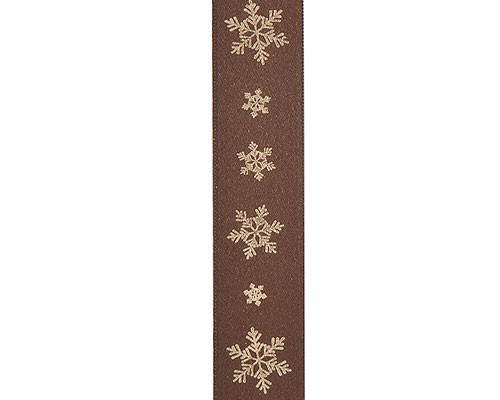 DoubleFaceSatin Icestars Brown