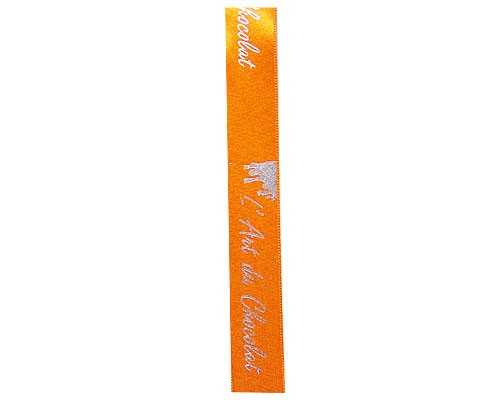 DoubleFaceSatin L Art du Chocolat Orange/Silver