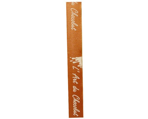 DoubleFaceSatin L Art du Chocolat Amber/Ivory