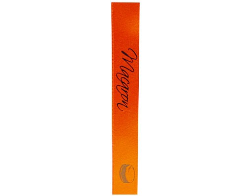 DoubleFaceSatin Macaron  Orange/Brown