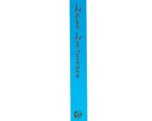 DoubleFaceSatin ZaligeZoetigheden Turquoise/Brown