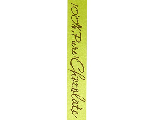 Ribanbel 100 Pure Chocolate  Lemon/Brown