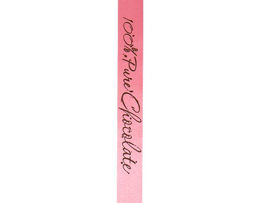 Ribanbel 100 Pure Chocolate  Pink/Brown