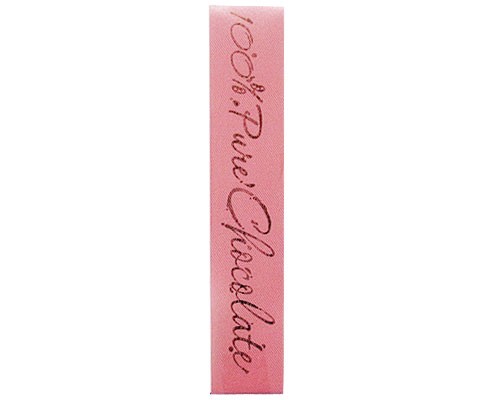 Ribanbel 100 Pure Chocolate  Pink/Brown