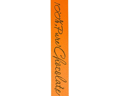 Ribanbel 100 Pure Chocolate  Orange/Brown