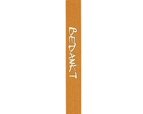 Ribanbel bedankt ambre/gold