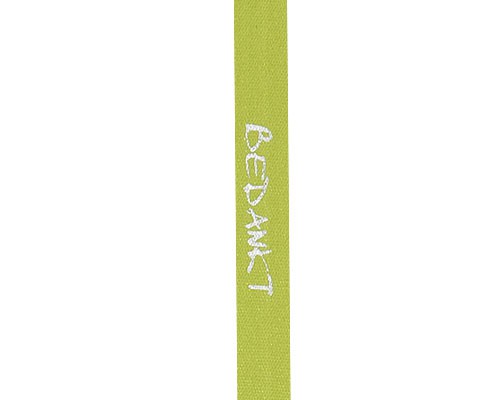 Ribanbel bedankt apple green/silver