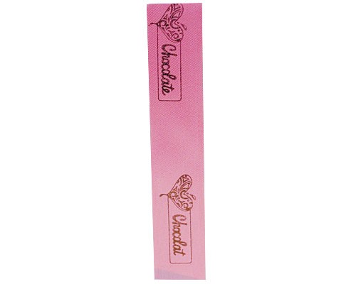 Ribanbel  Heart Graphic  Pink/Brown