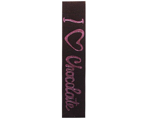 Ribanbel I Love Chocolat Brown/Pink