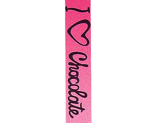 Ribanbel I Love Chocolat Fuchsia/Black