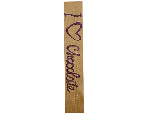 Ribanbel I Love Chocolat Gold/Purple