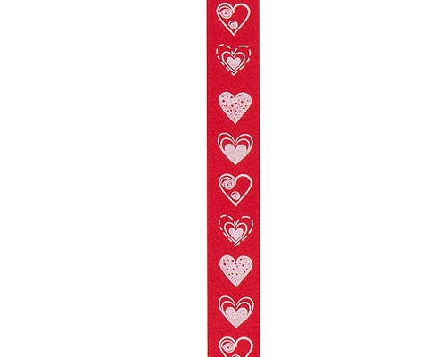 Ribanbel  LoveHearts  White/Red