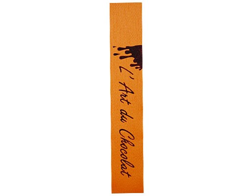 Ribanbel l Art du Chocolat  Orange/Brown