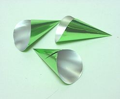 Alu Cones Large 1000 pcs/box Green