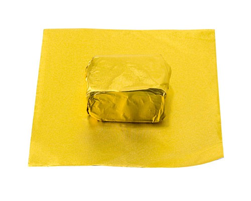 alu sheet 600x400mm goldyellow No. 24 /100 sheets