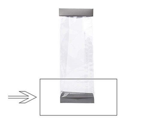 Arosabase 100x60x17mm warm grey