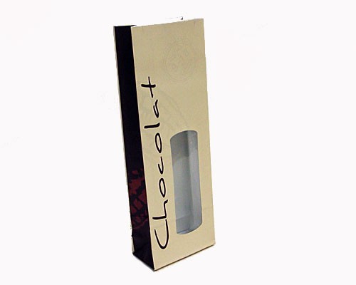 Bag Cacao chocolate small appr. 100 grams beige brown 